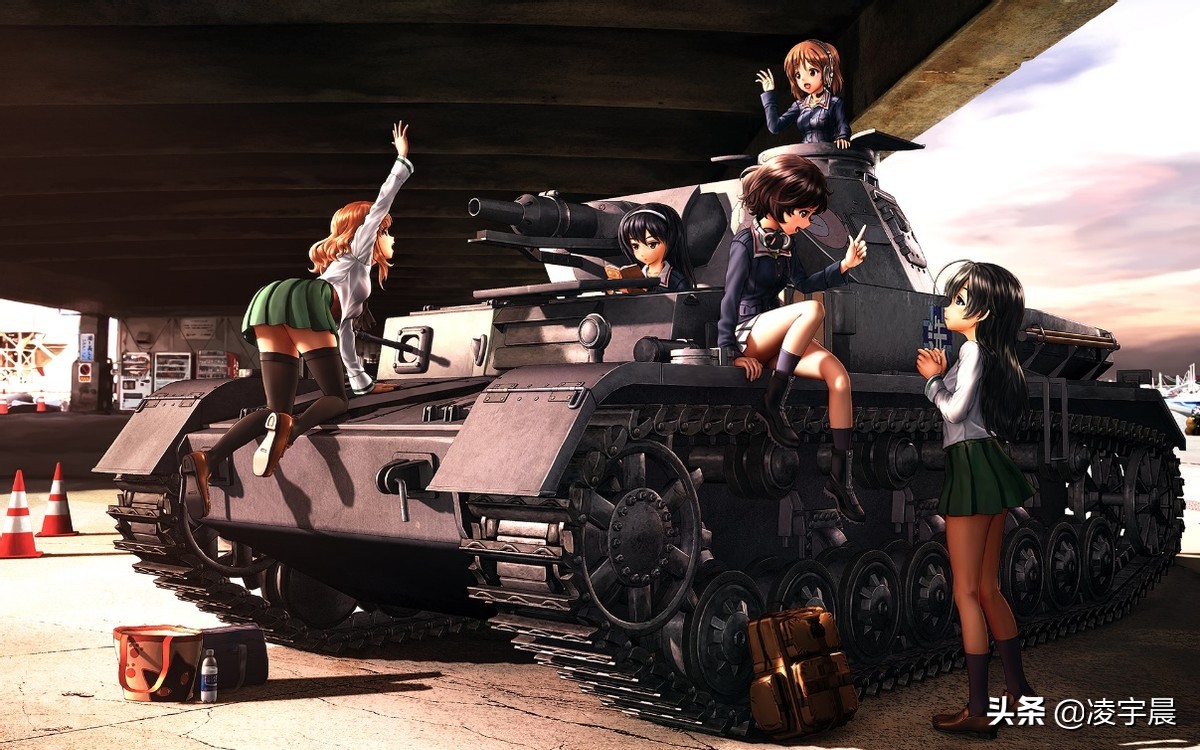 《装甲骑士》：值得一试的二次元美少女坦克射