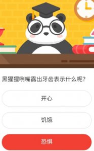 黑猩猩咧嘴露出牙齿表示什么呢？森林驿站8月