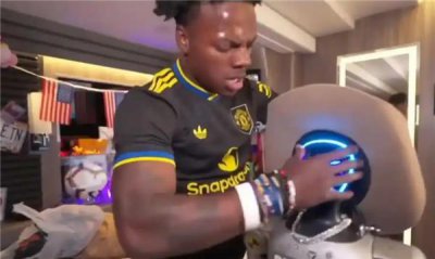 知名主播“甲亢哥”直播暴力对待人形机器人 遭