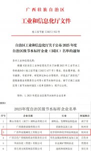喜报!广西华谊氯碱公司荣获“广西壮族自治区