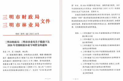 【子企业动态】三明唯一新增!祝贺永安林业种