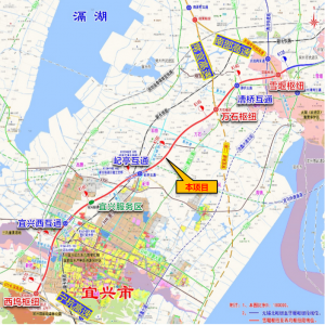 无锡至宜兴高速雪堰枢纽至西坞枢纽段扩建工程