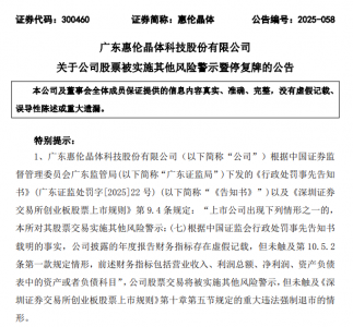 年报虚假记载,300460“戴帽”