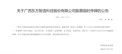 停牌了！002175，又筹划易主