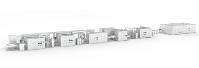 海目星圆柱量产线批量出货，领跑全球锂电智造