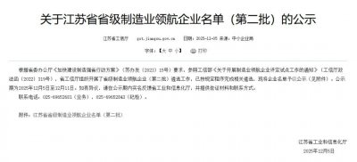 亚玛顿获评“省级制造业领航企业”