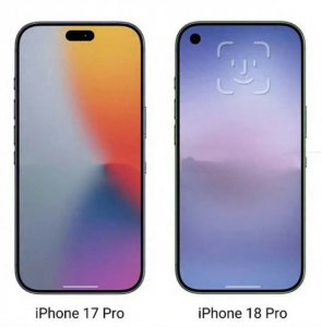 iPhone 18 Pro重大变革：屏下面容ID取代“药丸屏”