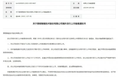 美格智能港股IPO获备案