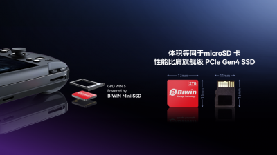 国产存储新突破!这款比硬币还小的SSD,打造出