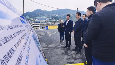 自治区工业和信息化厅调研组到华锡有色再生资