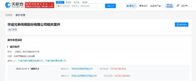 华谊兄弟被强执7473万,7年累计亏损超82亿元