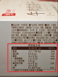 食品包装将强制标示饱和脂肪与糖，良品铺子近