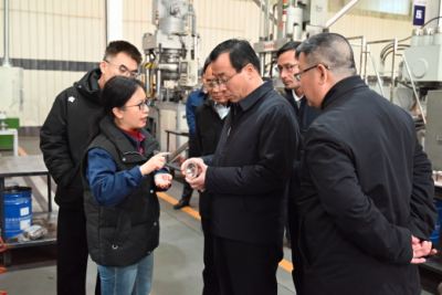 山东铁投集团高立平带队到博深股份调研并慰问