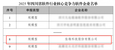 实力蝉联！佳缘科技连续七年获评“核心竞争力