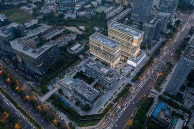 华建集团上海院设计总承包的抖音集团成都园区