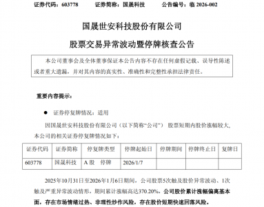 5倍“大牛股”，停牌核查！