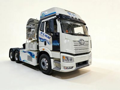 续航1000km!一汽解放液氢重卡启动公开道路示范