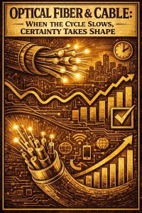 光纤光缆:周期性放缓之下,确定性开始凸显