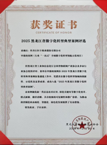 恒丰纸业荣获数字化转型典型案例殊荣