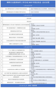 钢铁行业能效标杆三年行动2025年度总结会即将召