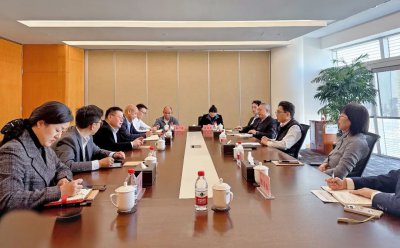 中储股份领导拜访郑州商品交易所