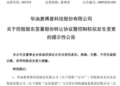 停牌前涨停!002554,天津市国资委