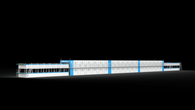 奥特维智远平板压工艺层压机批量交付光伏头部
