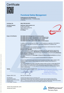 斯达半导体获颁T V莱茵ISO 26262功能安全管理体系