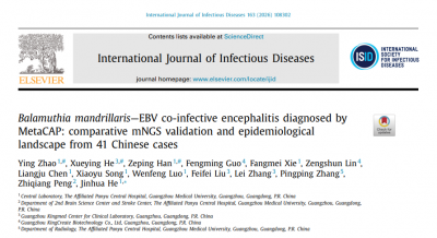 揭示罕见的狒狒巴拉姆希阿米巴脑炎，金域医学