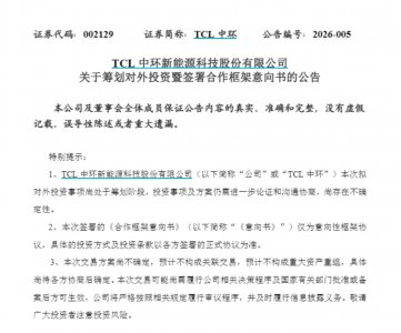 TCL中环或入主一道新能,后者IPO折戟、曾与“宁