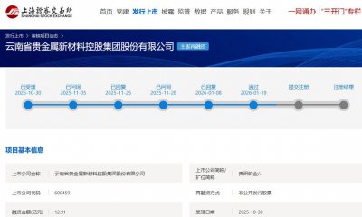 贵研铂业不超12.91亿定增获上交所通