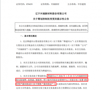 停牌前涨停！603616，重大资产重组