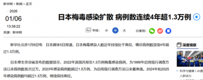 日本梅毒高发敲响警钟，科华检测