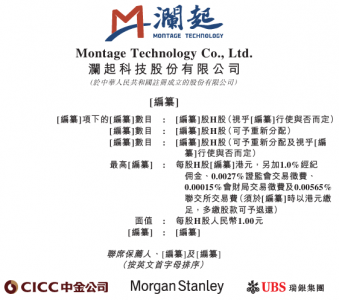 澜起科技通过港交所聆讯 位居全球最大的内存互