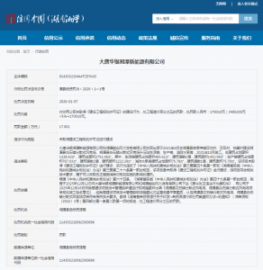 大唐华银湘潭新能源有限公司违规被罚