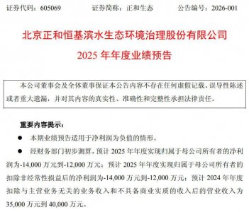 “还活在2024年？”正和生态业绩预告现低级错误
