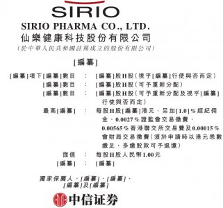 仙乐健康递表港交所