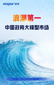 中国政务大模型市场，浪潮第一！