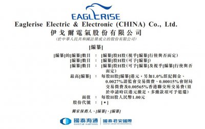 伊戈尔递表港交所