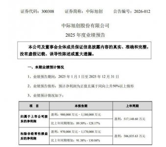易中天”2025年度业绩预告成绩单“亮人眼