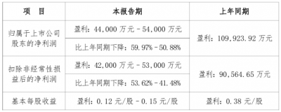 吉电股份：预计2025年净利润4.4亿元