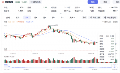 预计净资产为负，002694“一字”跌停