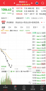 半导体泡沫破裂?寒武纪盘中大跌近14% 与贵州茅