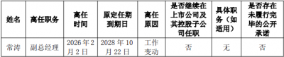 涪陵电力副总经理辞职！
