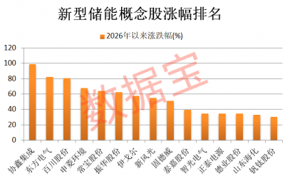 新型储能被列入新兴支柱产业！2