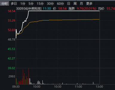 300936，直线20%涨停！利好来袭，芯片概念全线爆
