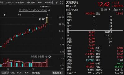002531,连续7周上涨!新能源板块强