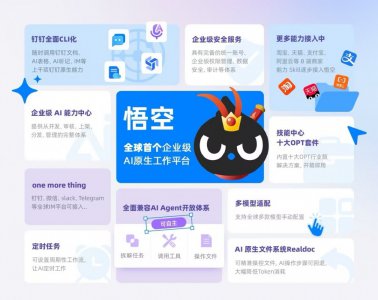 阿里发布全球首个企业级Agent平台“悟空”