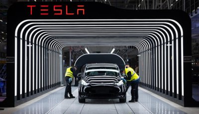 特斯拉柏林超级工厂第75万辆Model Y已下线 近一年