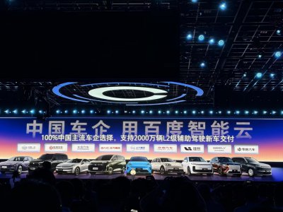 百度沈抖：百度智能云去年支持超2000万辆L2级辅